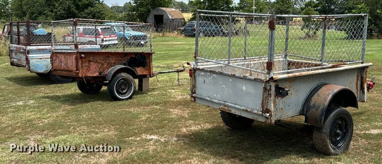 image for item DX0804 (3) Shop built trailer