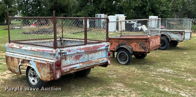 image for item DX0804 (3) Shop built trailer