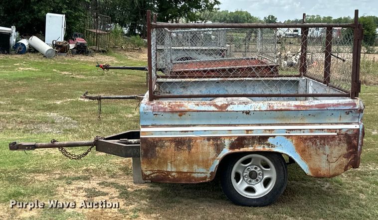 image for item DX0804 (3) Shop built trailer