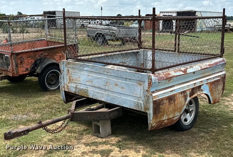 image for item DX0804 (3) Shop built trailer