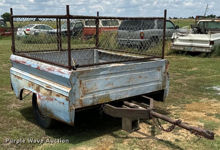 image for item DX0804 (3) Shop built trailer