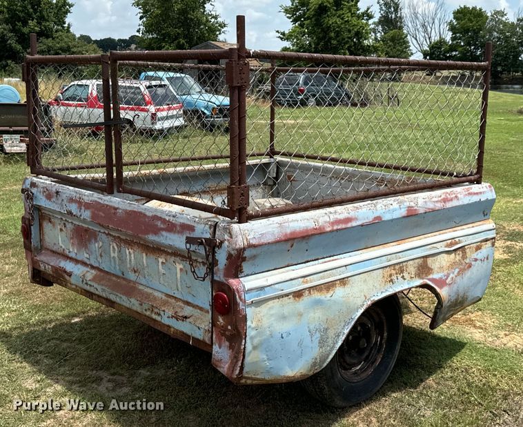 image for item DX0804 (3) Shop built trailer