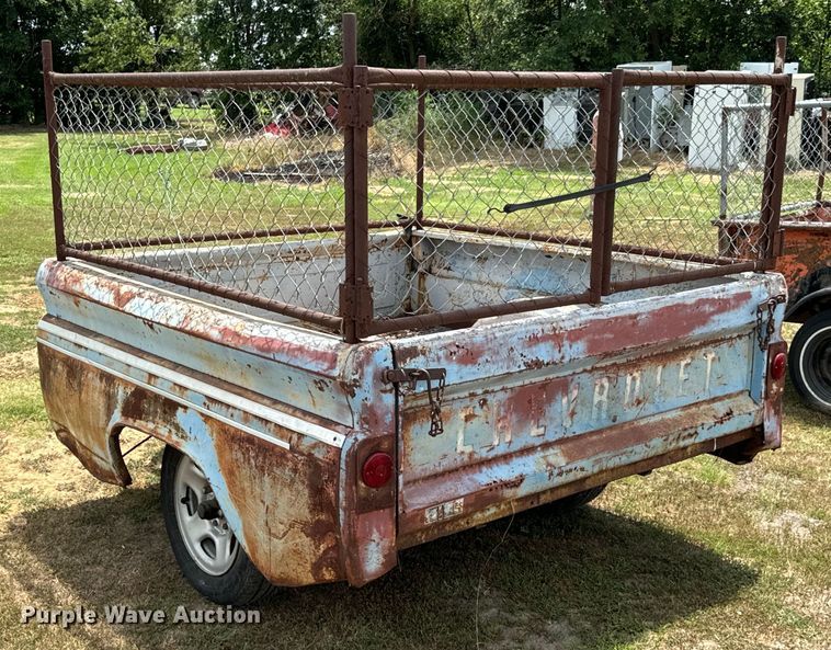 image for item DX0804 (3) Shop built trailer