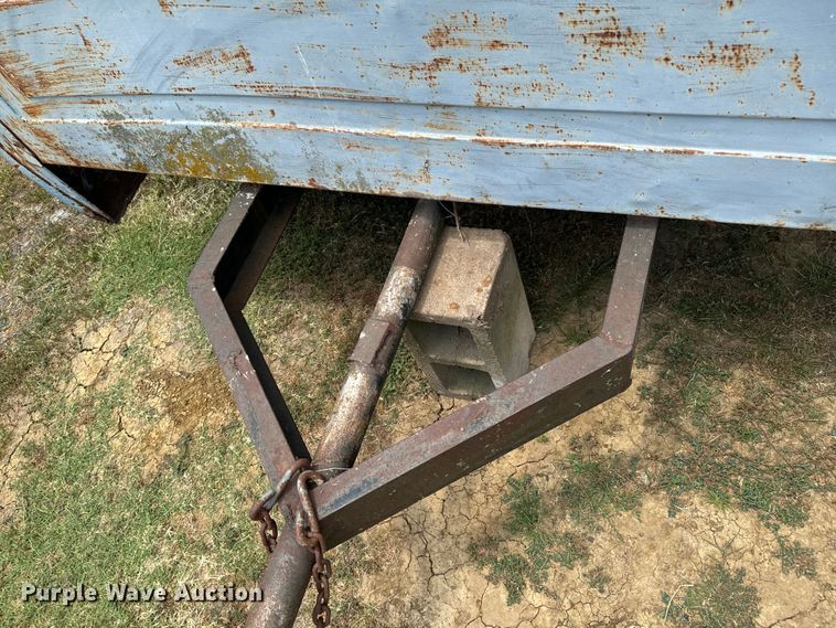 image for item DX0804 (3) Shop built trailer