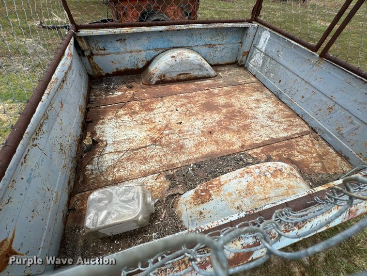 image for item DX0804 (3) Shop built trailer