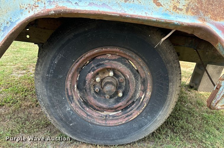 image for item DX0804 (3) Shop built trailer