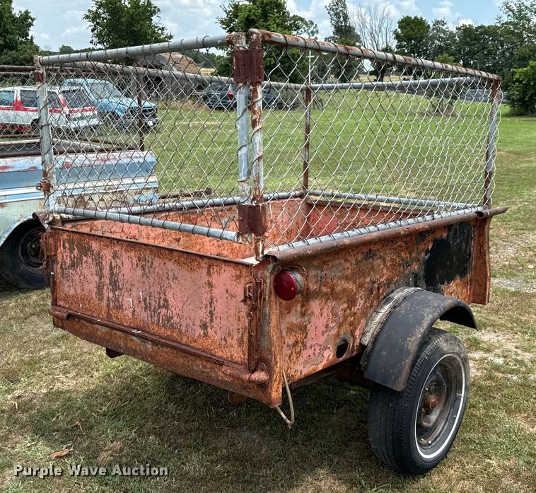 image for item DX0804 (3) Shop built trailer