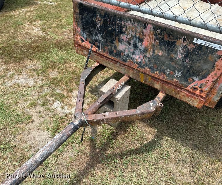 image for item DX0804 (3) Shop built trailer