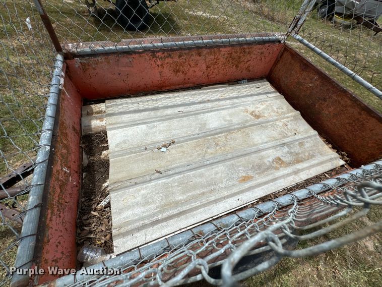 image for item DX0804 (3) Shop built trailer