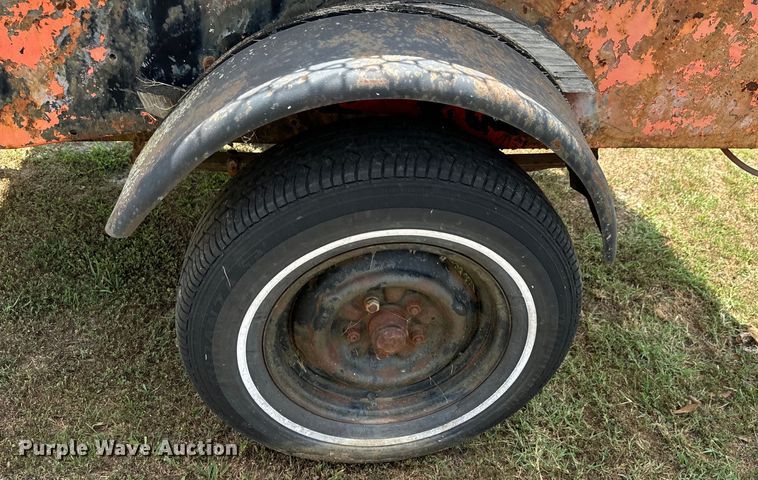 image for item DX0804 (3) Shop built trailer