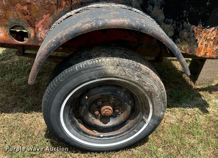 image for item DX0804 (3) Shop built trailer