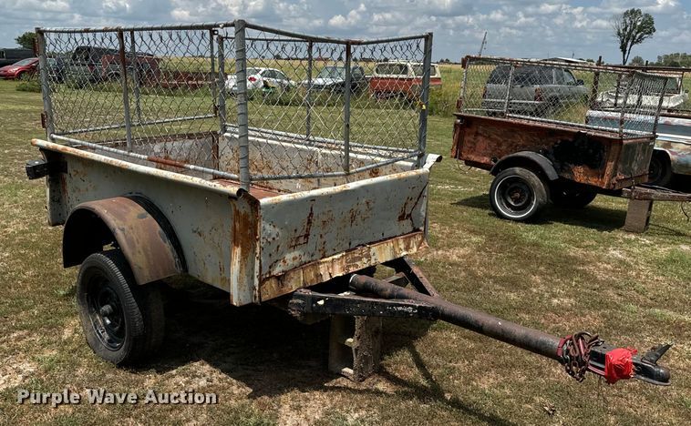 image for item DX0804 (3) Shop built trailer