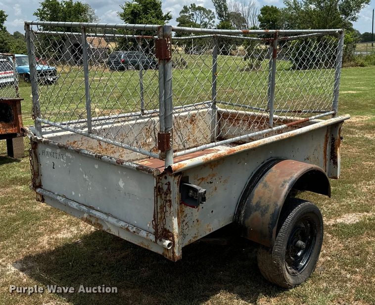 image for item DX0804 (3) Shop built trailer
