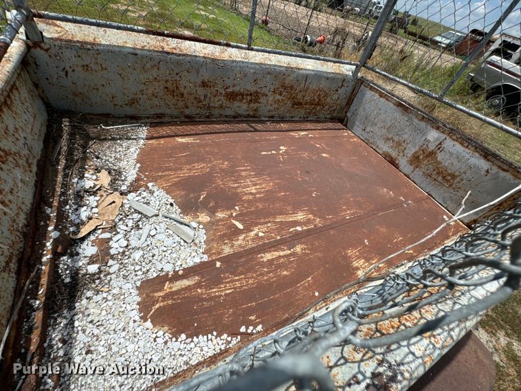 image for item DX0804 (3) Shop built trailer