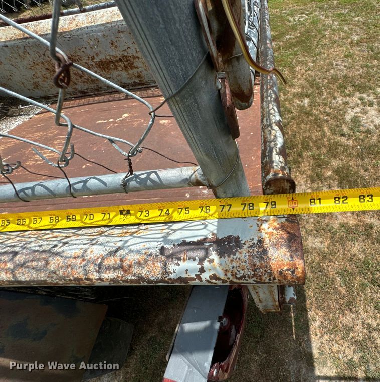 image for item DX0804 (3) Shop built trailer