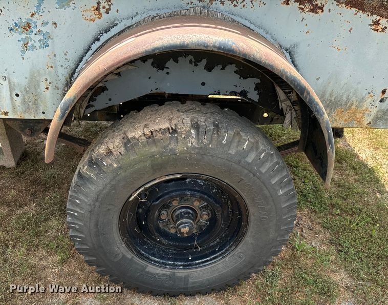 image for item DX0804 (3) Shop built trailer