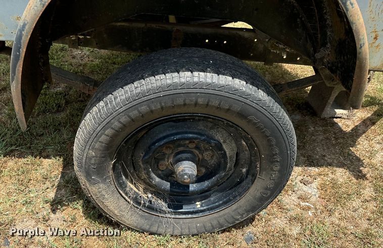 image for item DX0804 (3) Shop built trailer