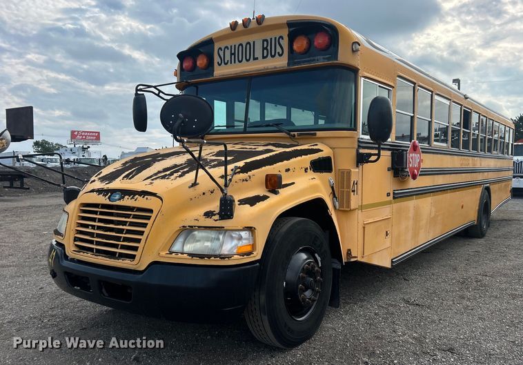 image for item EG0712 2009 Blue Bird Vision school bus