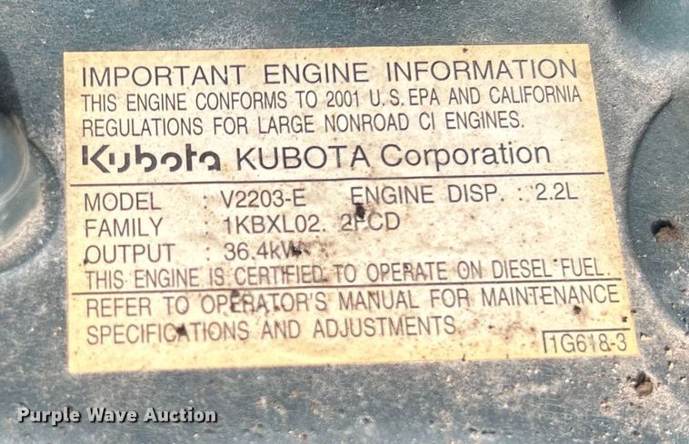 image for item EG0714 2002 Moffett  M5000 forklift