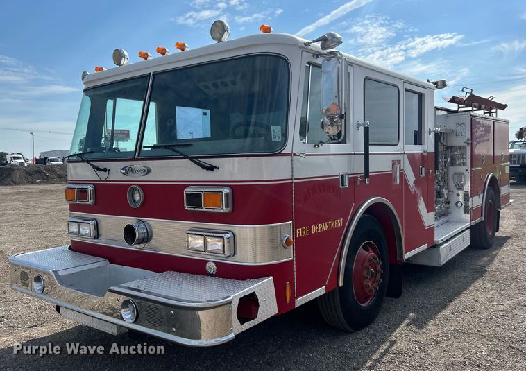 image for item EG0726 1991 Pierce Mfg. pumper fire truck