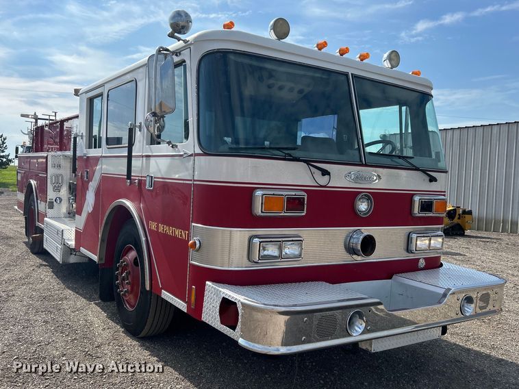 image for item EG0726 1991 Pierce Mfg. pumper fire truck