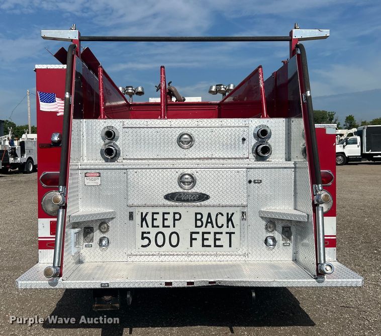 image for item EG0726 1991 Pierce Mfg. pumper fire truck