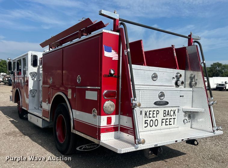 image for item EG0726 1991 Pierce Mfg. pumper fire truck