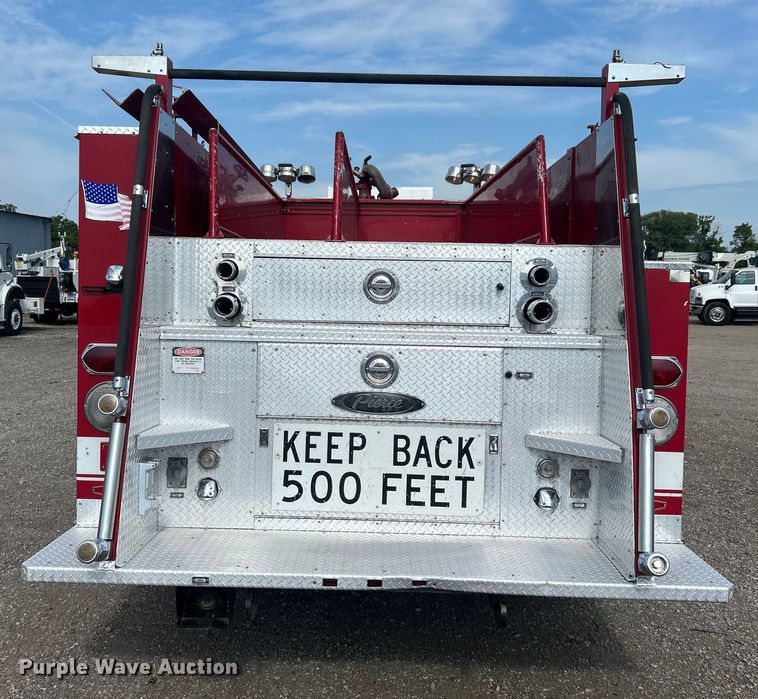 image for item EG0726 1991 Pierce Mfg. pumper fire truck