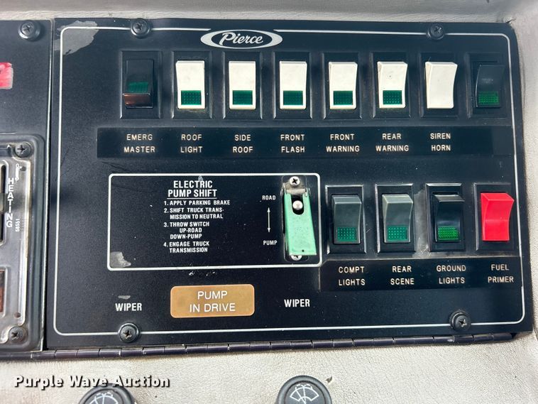 image for item EG0726 1991 Pierce Mfg. pumper fire truck