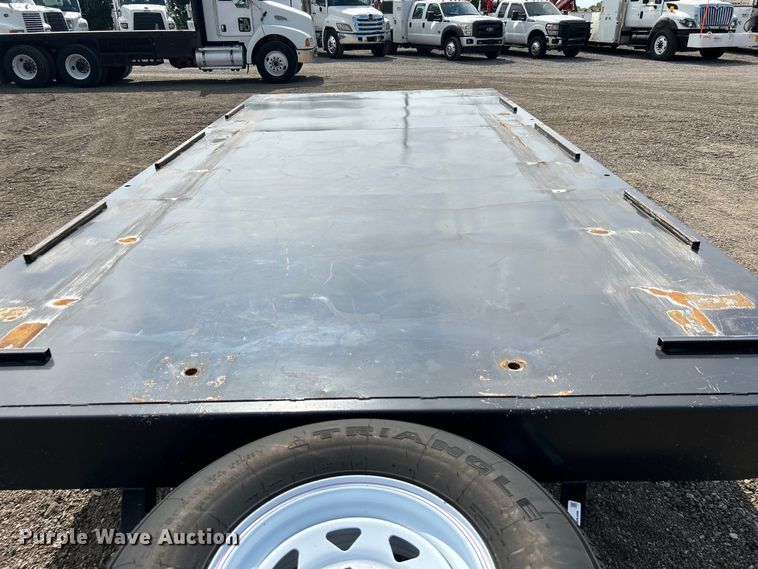 image for item EG0737 2017 YVES Chamberland, Inc. utility trailer