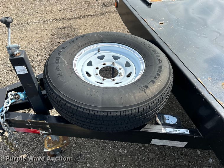 image for item EG0737 2017 YVES Chamberland, Inc. utility trailer