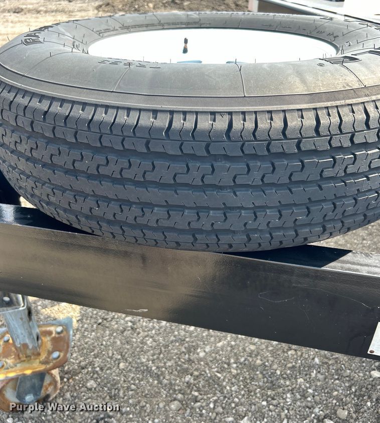 image for item EG0737 2017 YVES Chamberland, Inc. utility trailer