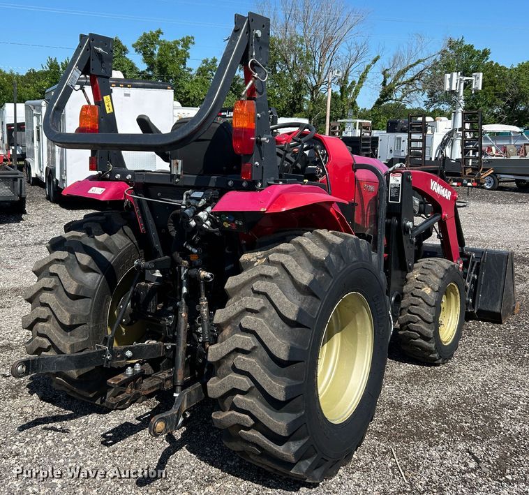 image for item EG0744 2018 Yanmar YT235 MFWD tractor