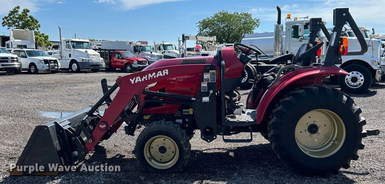 image for item EG0744 2018 Yanmar YT235 MFWD tractor