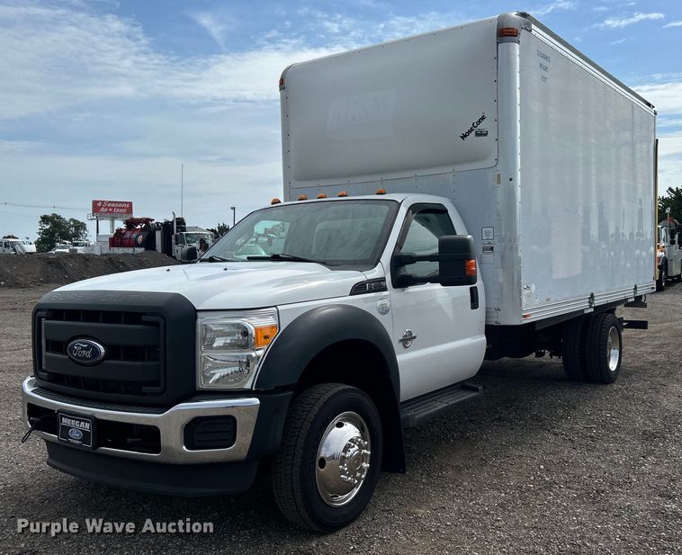 image for item EG0762 2013 Ford F550 Super Duty  box truck