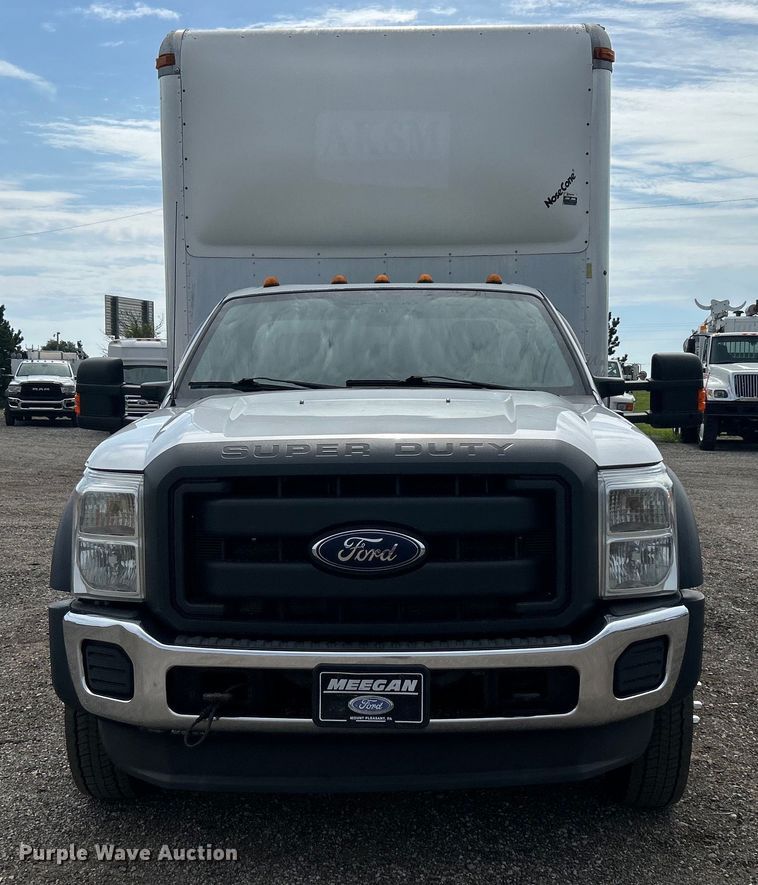 image for item EG0762 2013 Ford F550 Super Duty  box truck