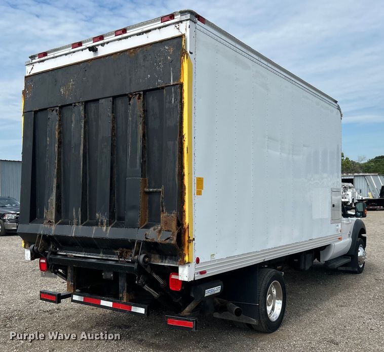 image for item EG0762 2013 Ford F550 Super Duty  box truck