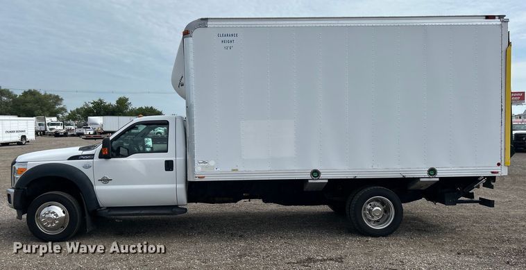 image for item EG0762 2013 Ford F550 Super Duty  box truck
