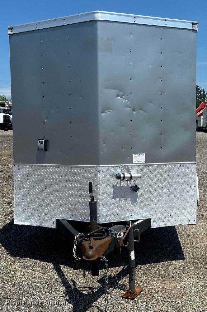 image for item EG0769 2008 American Hauler Indsutries NH612TA2 enclosed cargo trailer