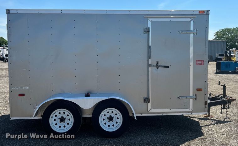 image for item EG0769 2008 American Hauler Indsutries NH612TA2 enclosed cargo trailer
