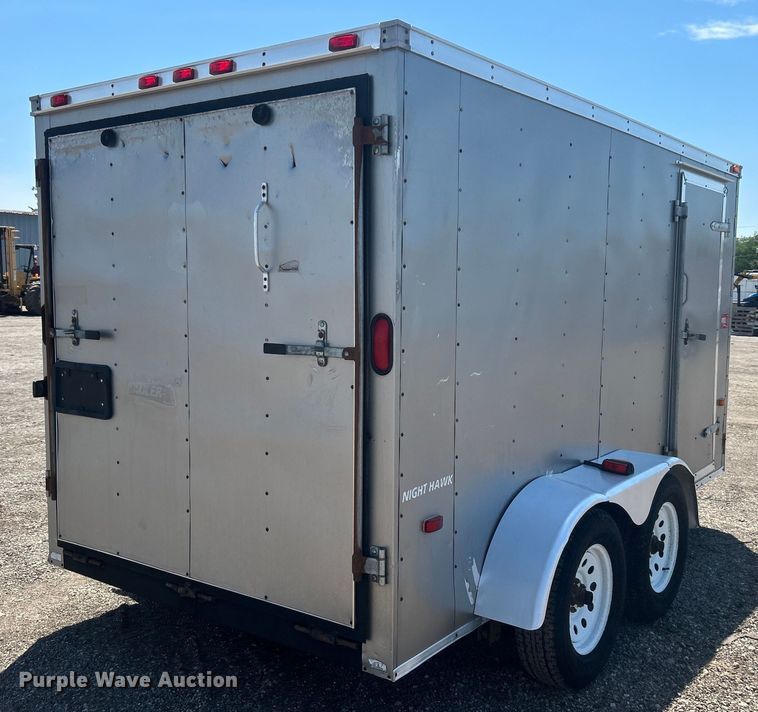 image for item EG0769 2008 American Hauler Indsutries NH612TA2 enclosed cargo trailer
