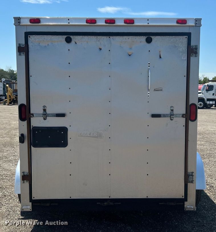 image for item EG0769 2008 American Hauler Indsutries NH612TA2 enclosed cargo trailer