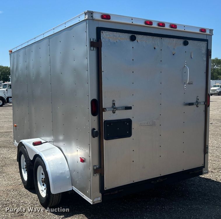 image for item EG0769 2008 American Hauler Indsutries NH612TA2 enclosed cargo trailer