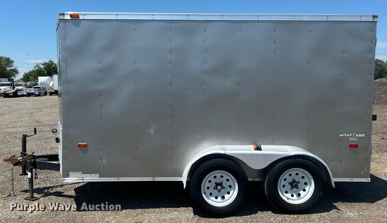 image for item EG0769 2008 American Hauler Indsutries NH612TA2 enclosed cargo trailer
