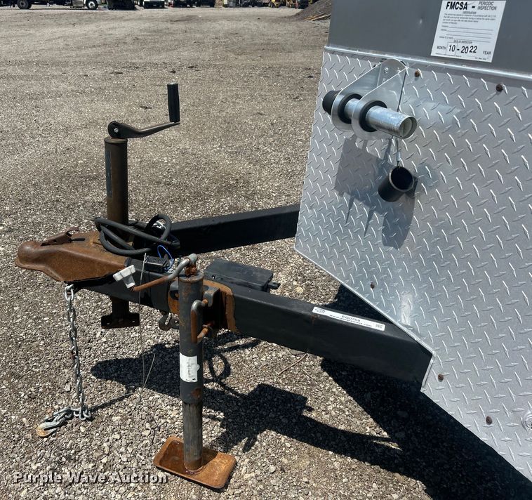 image for item EG0769 2008 American Hauler Indsutries NH612TA2 enclosed cargo trailer