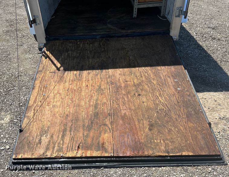 image for item EG0769 2008 American Hauler Indsutries NH612TA2 enclosed cargo trailer