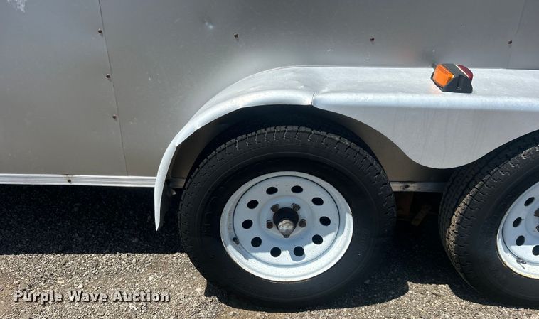 image for item EG0769 2008 American Hauler Indsutries NH612TA2 enclosed cargo trailer