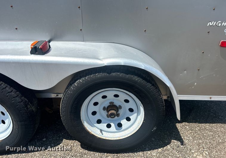 image for item EG0769 2008 American Hauler Indsutries NH612TA2 enclosed cargo trailer