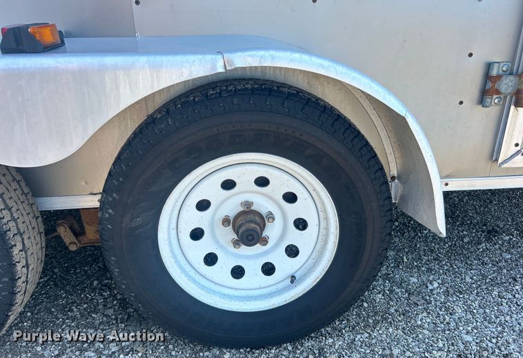 image for item EG0769 2008 American Hauler Indsutries NH612TA2 enclosed cargo trailer