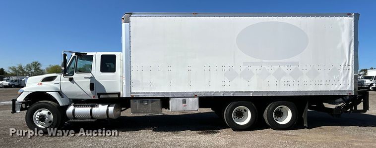image for item EG1457 2010 International  7500 SBA box truck